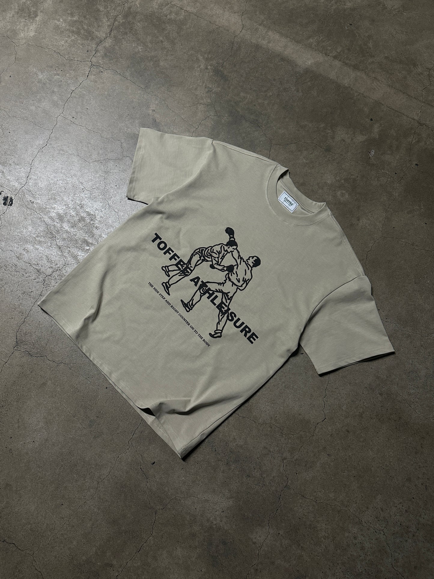 Light Coffee Boxing Tee