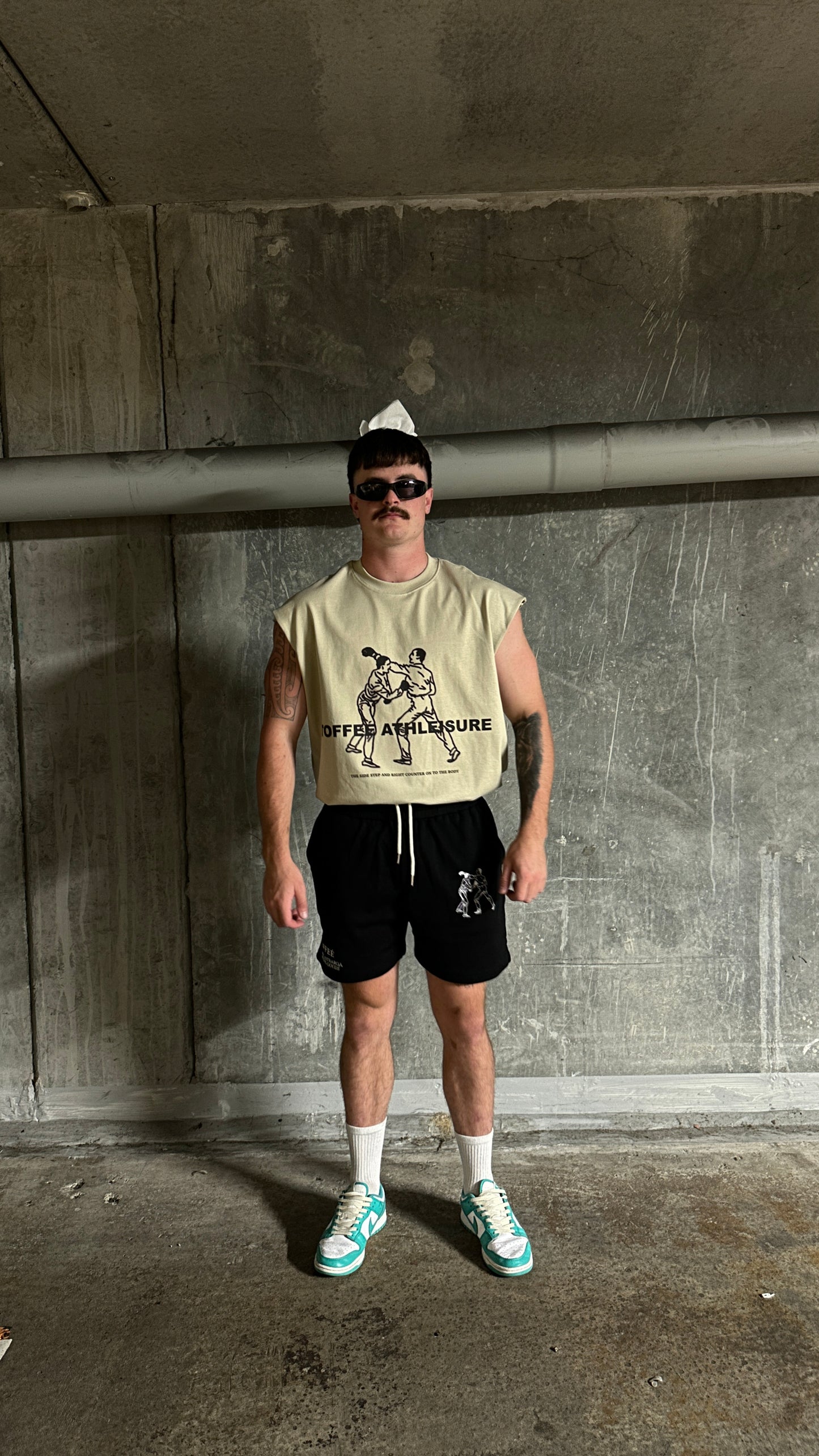 Light Coffee Boxing Tee