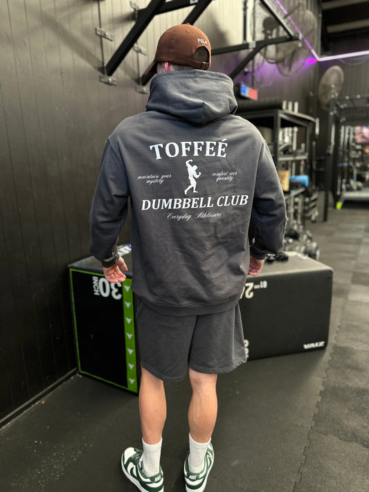 Charcoal Dumbbell Hoodie