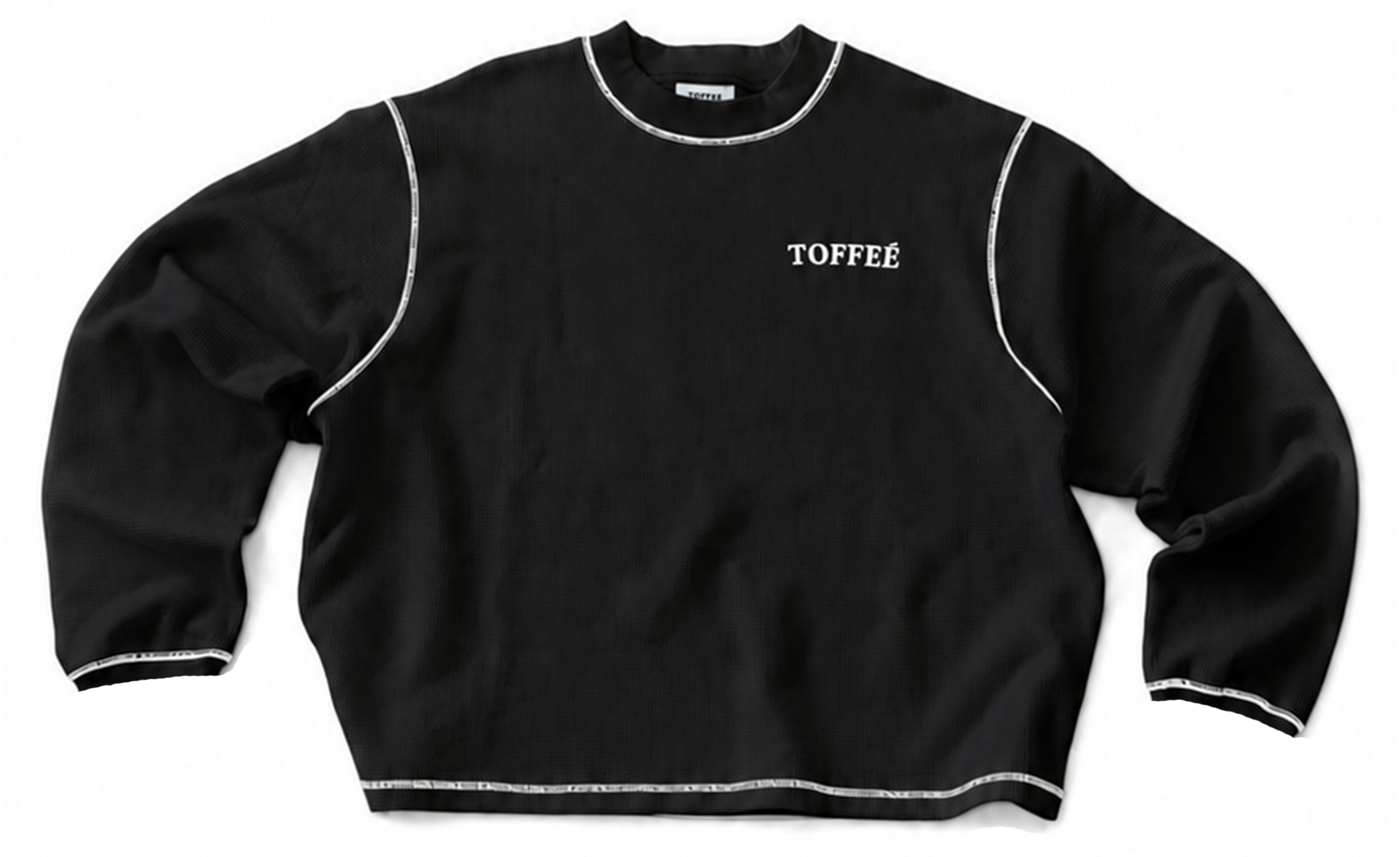 BLACK WAFFLE LS